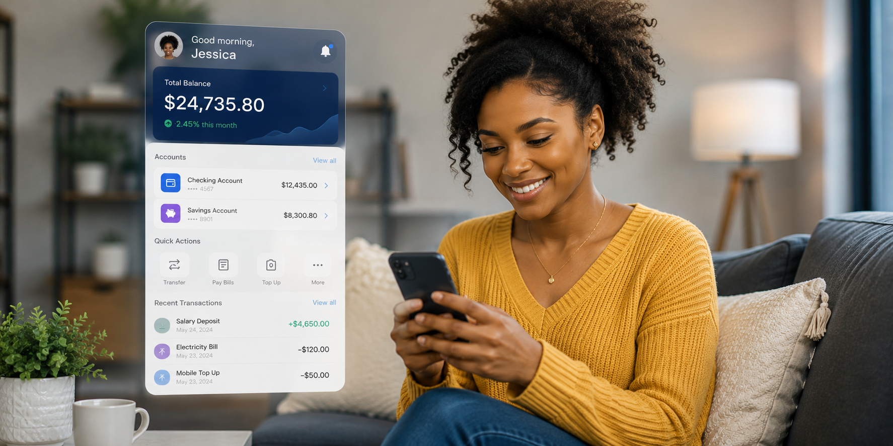 Modern banking experience